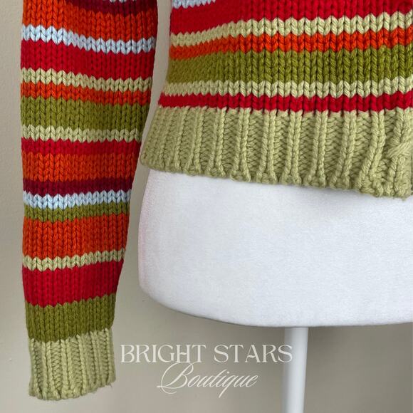 Rare Stripe Cardigan ASO Willow Rosenberg Buffy The Vampire Slayer Multicolor - Picture 11 of 16